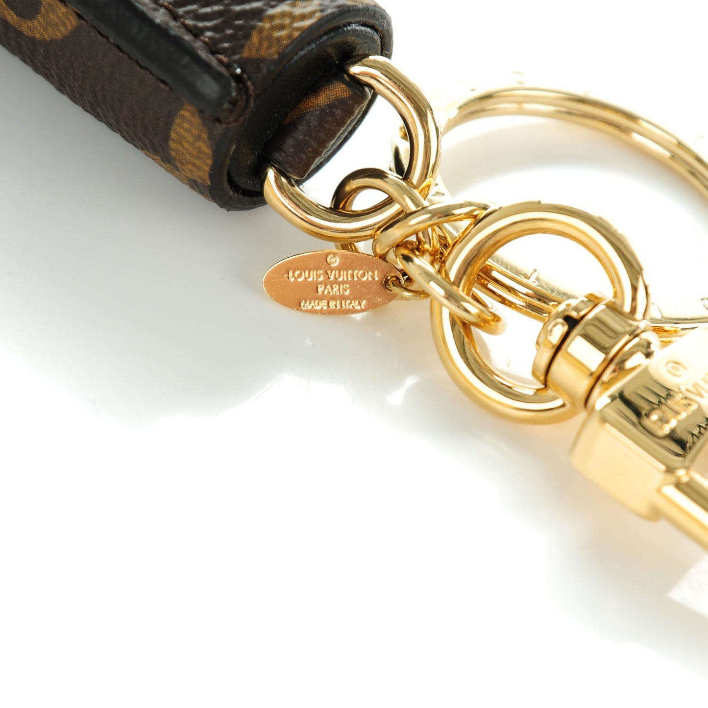 Monogram Tassel Bag Charm