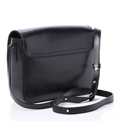 Mansur Gavriel Calfskin Envelope Flap Crossbody Bag Black 2 of 4