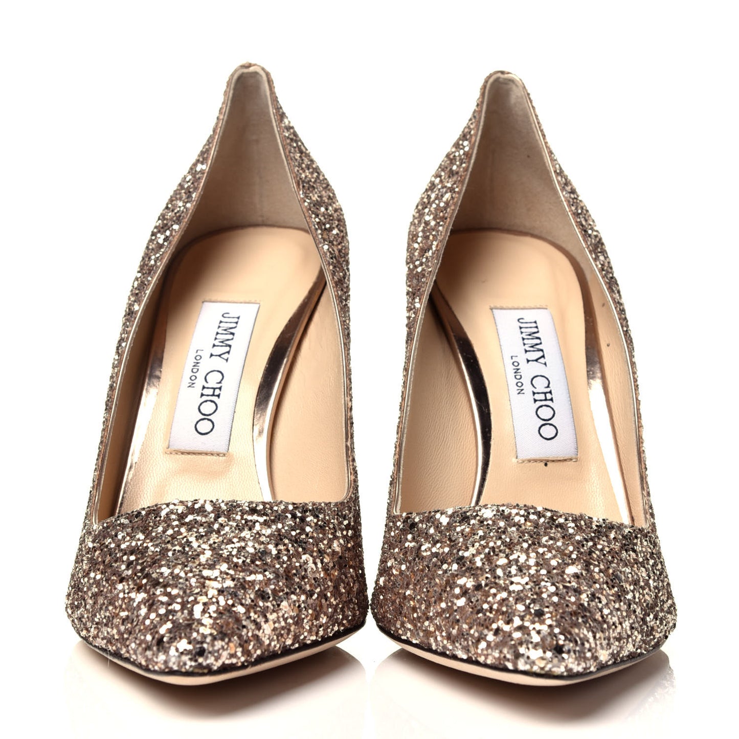 Coarse Glitter Romy 100 Pumps 37.5 Ballet Pink
