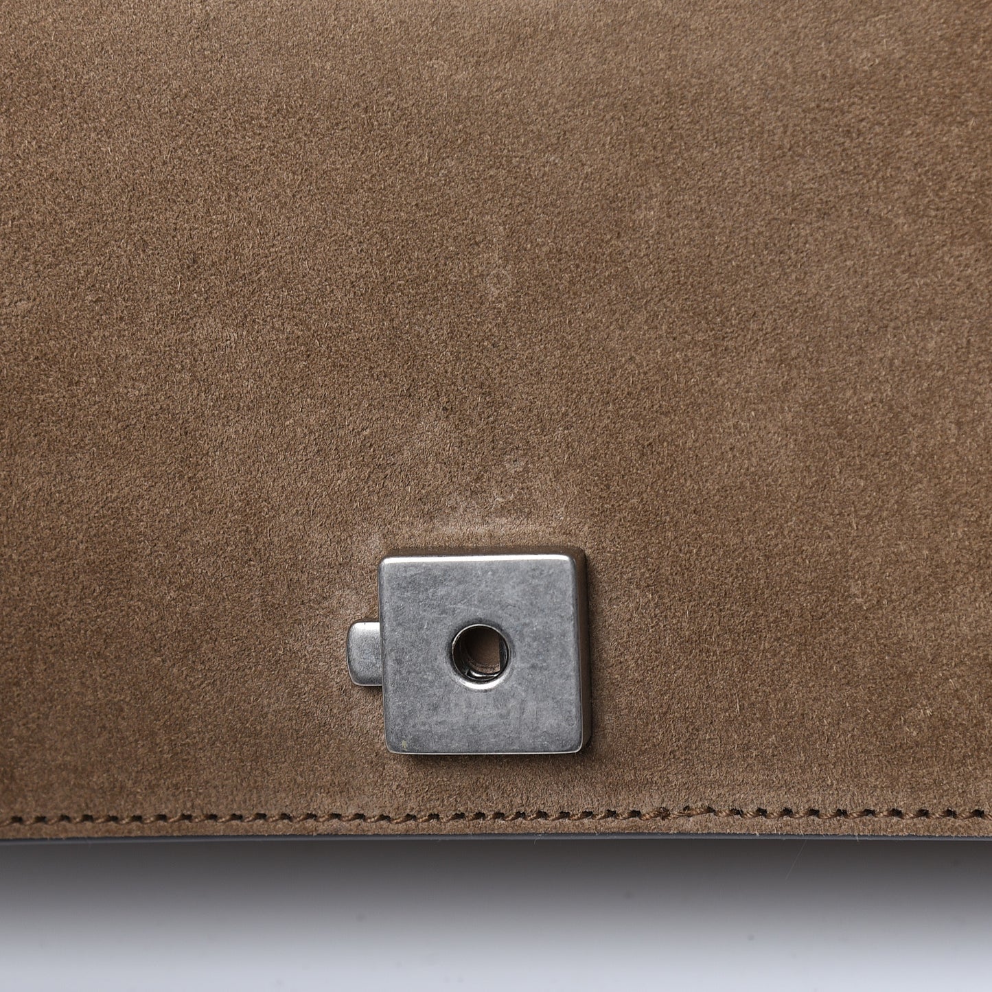 Suede Small Dionysus Shoulder Bag Taupe