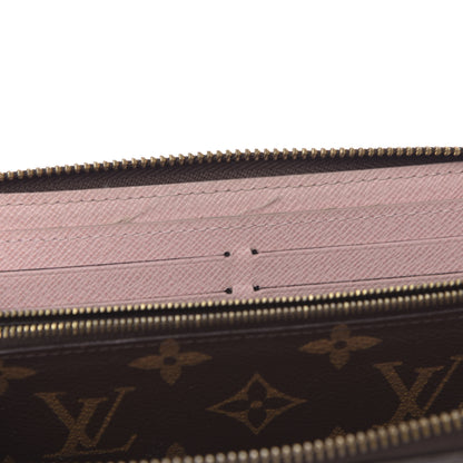 Louis Vuitton Monogram Clemence Wallet Rose Ballerine 8 of 9