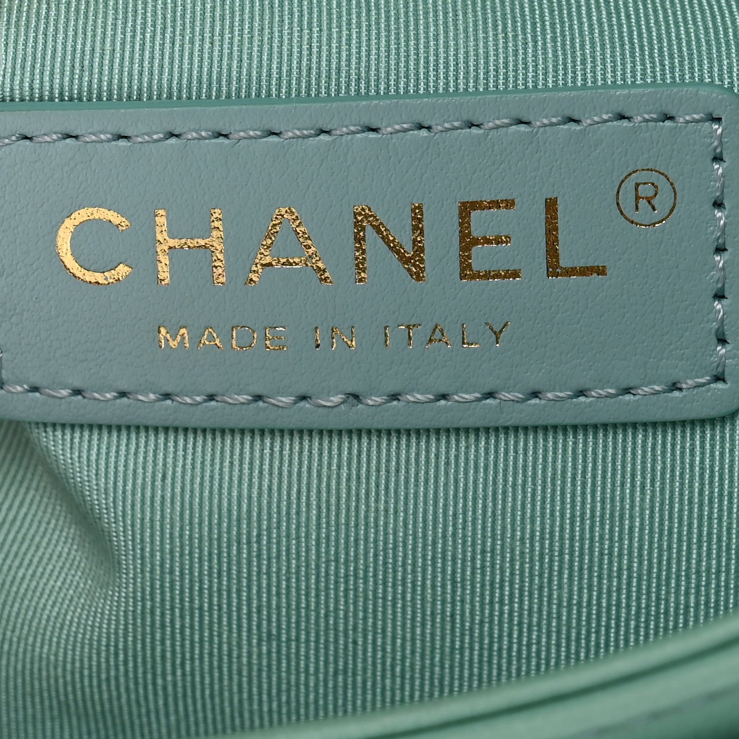 Chanel Calfskin Quilted Top Handle Flap Light Blue 6 of 10