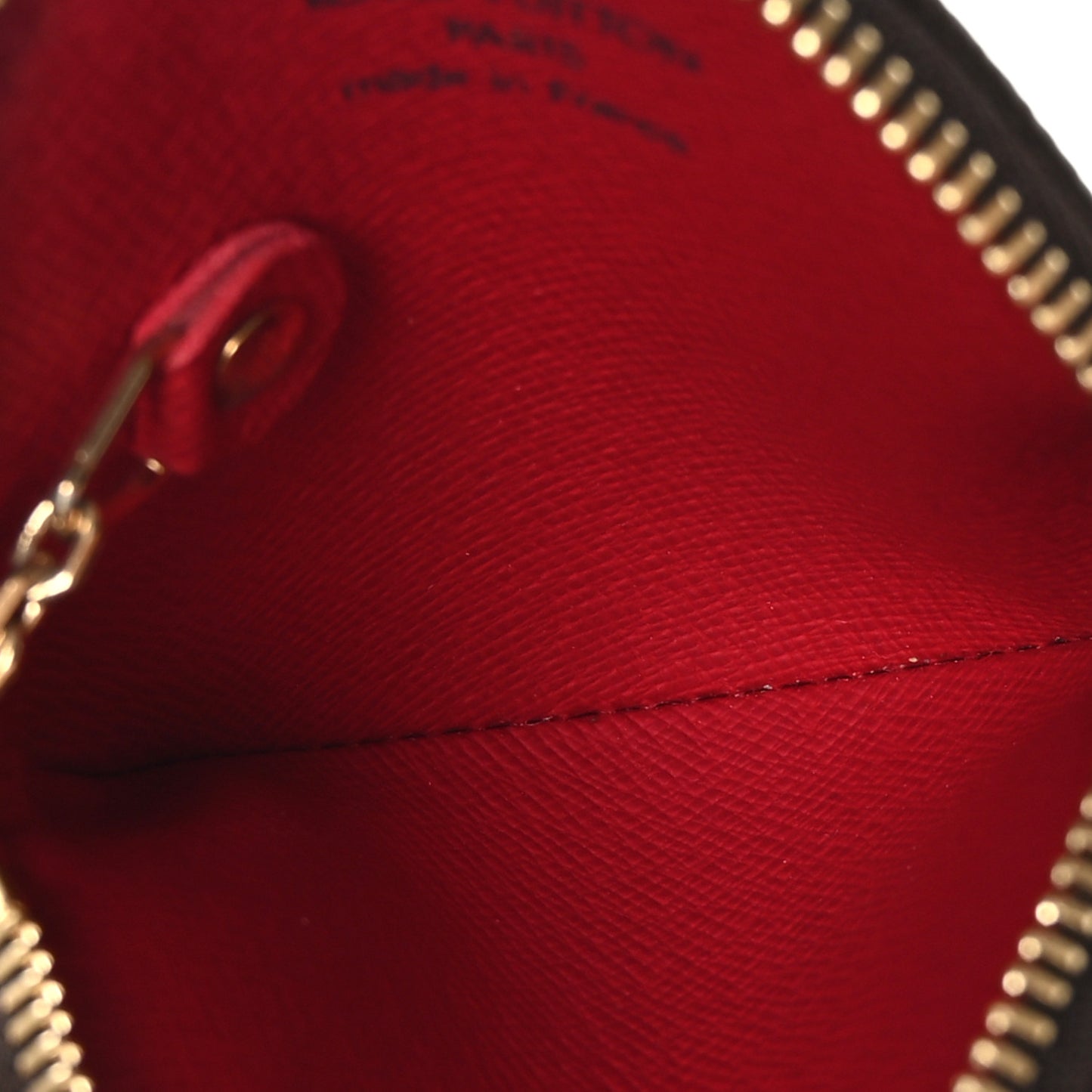 Monogram Cerises Round Coin Purse