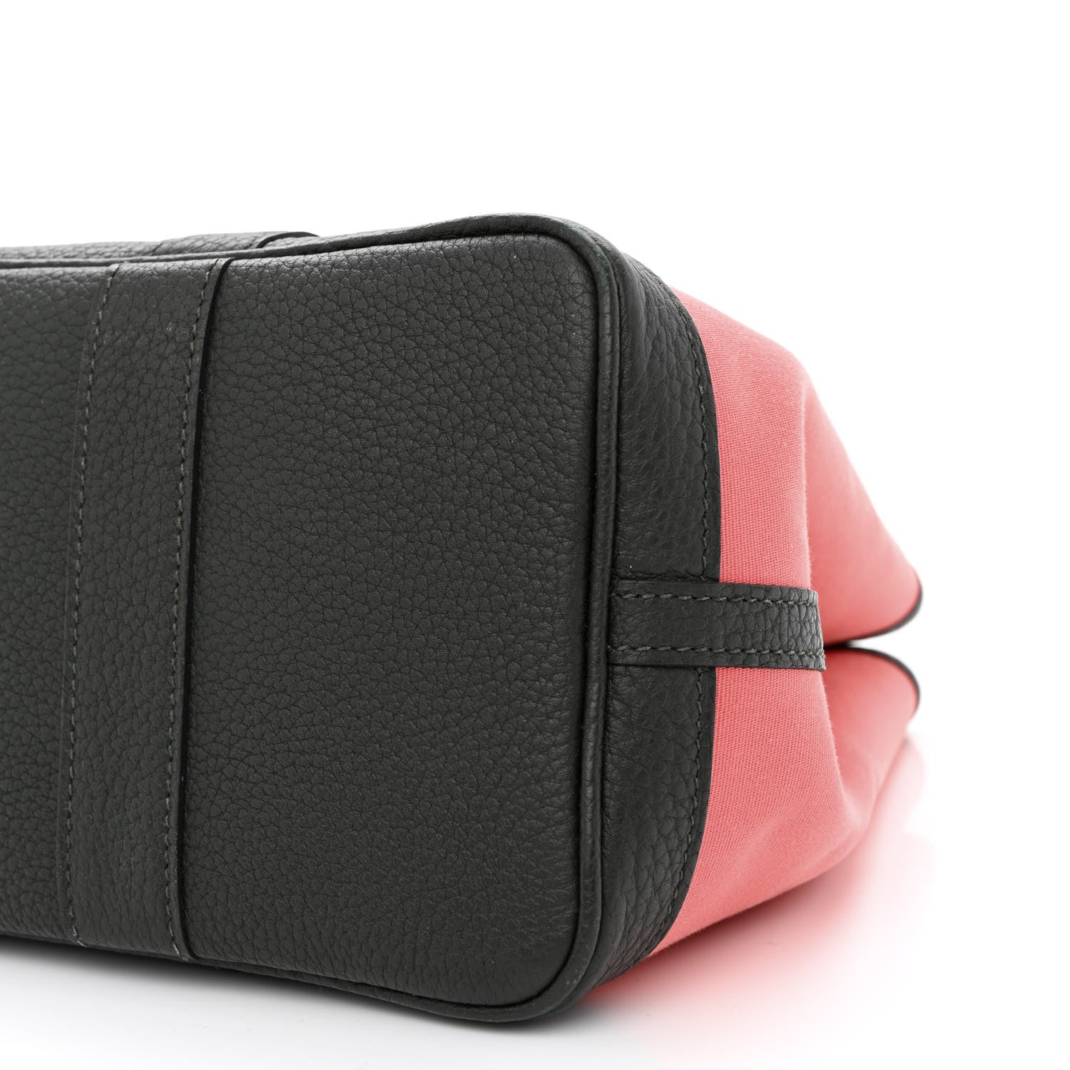 Hermes Toile Officier Negonda Garden Party 30 TPM Rose Azalee Vert Fonce 10 of 10