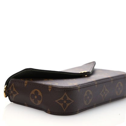 Louis Vuitton Monogram Felicie Strap & Go Kaki 9 of 13