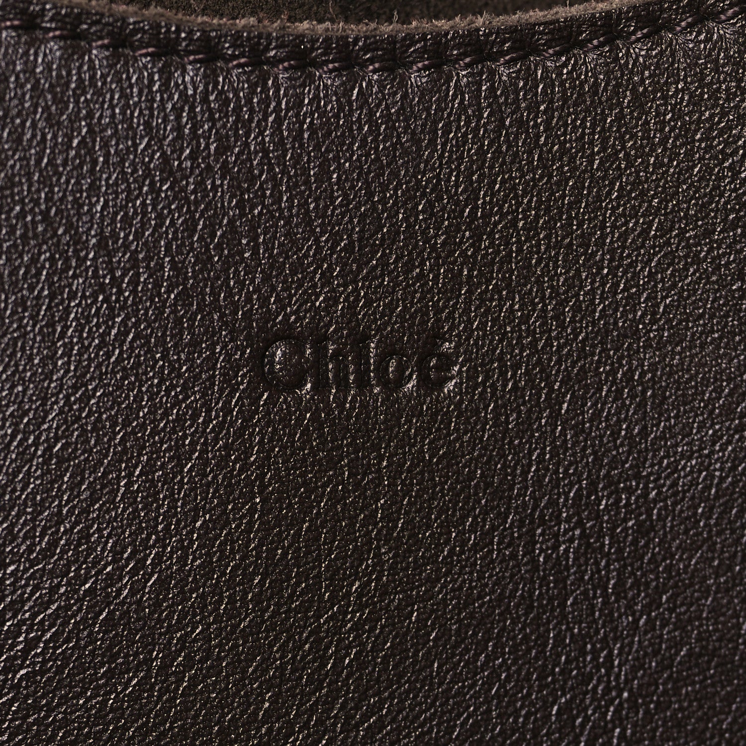 Chloe Calfskin Large Mony Tote Bold Brown 6 of 9