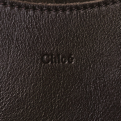 Chloe Calfskin Large Mony Tote Bold Brown 6 of 9