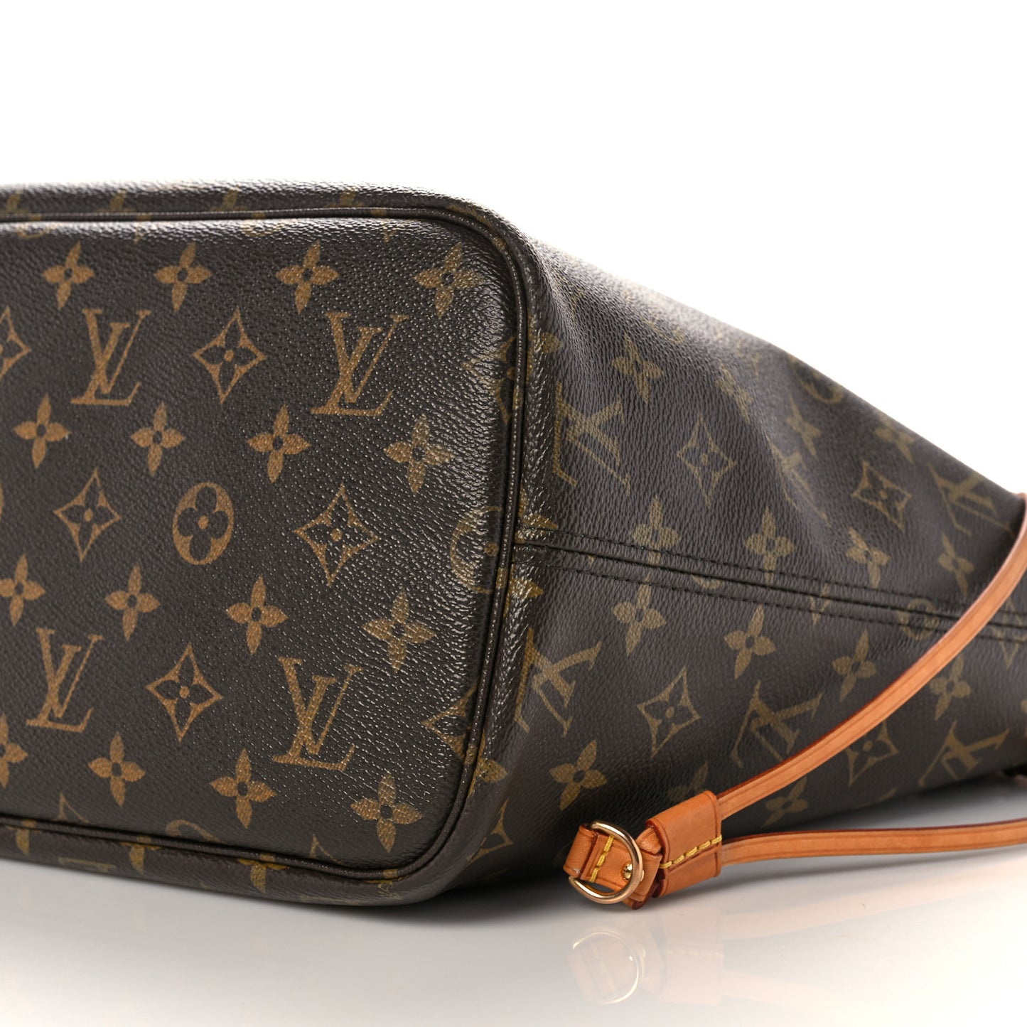 Monogram V Neverfull MM Turquoise