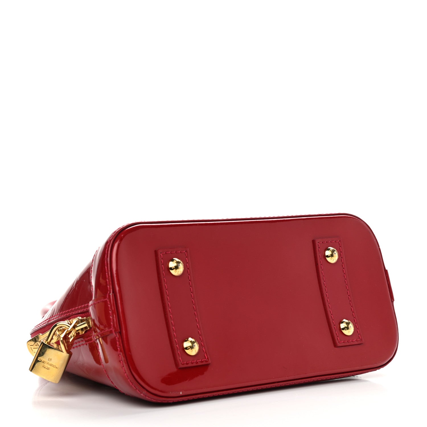 Louis Vuitton Vernis Alma BB Pomme D'Amour 3 of 9