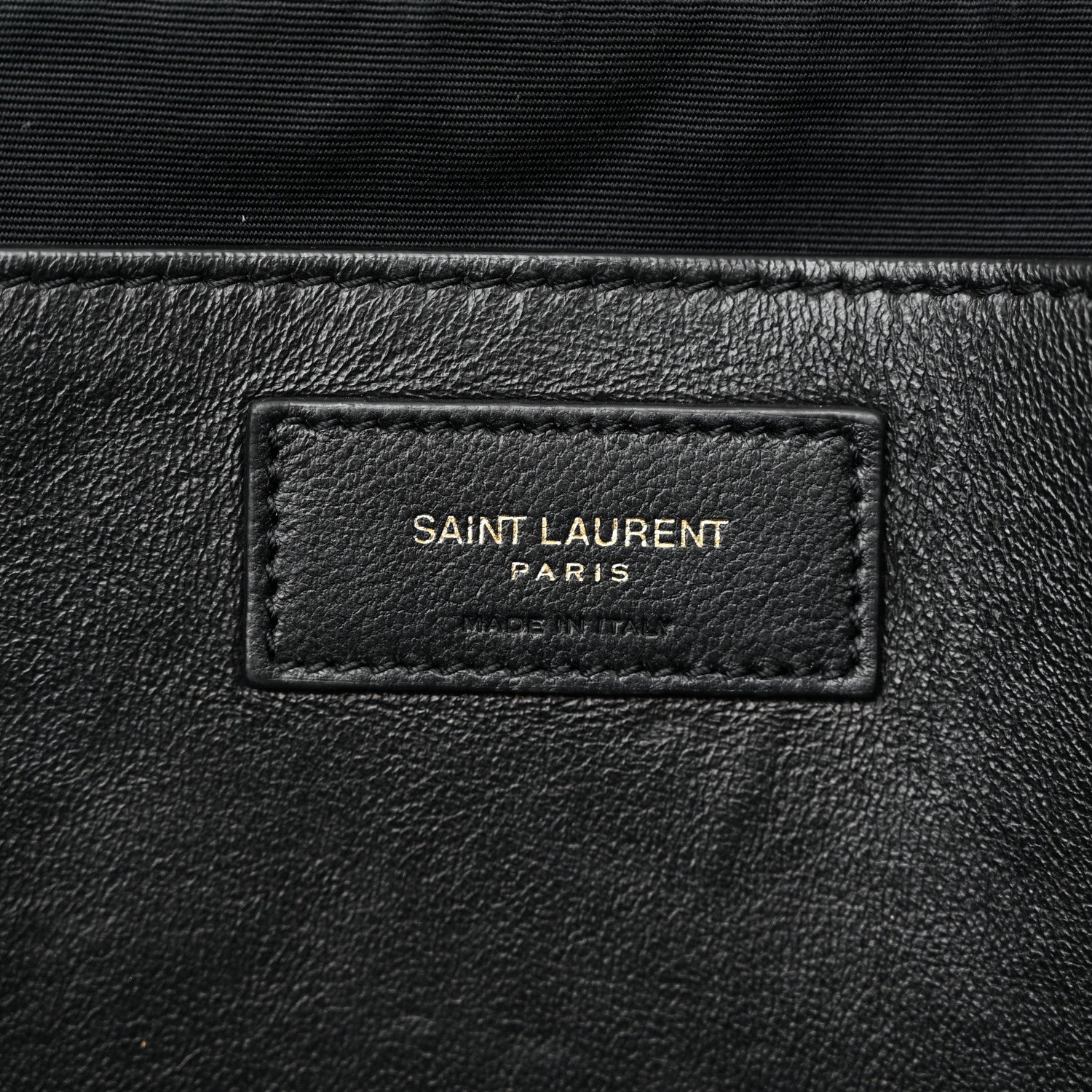 Saint Laurent Lambskin Matelasse Monogram Large Jamie 4.3 Black 6 of 10