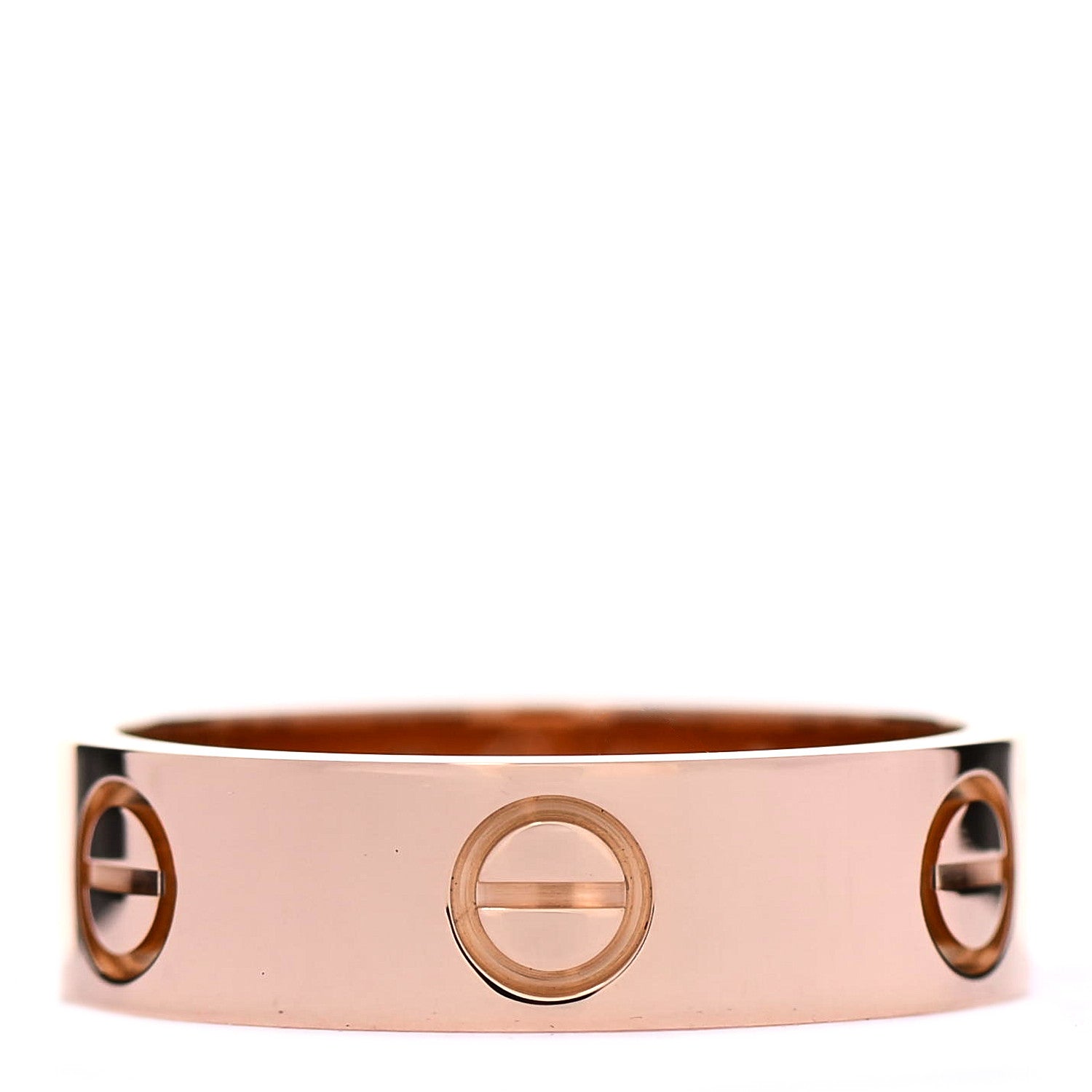 Cartier 18K Pink Gold 5.5mm LOVE Ring 54 6.75 1 of 5