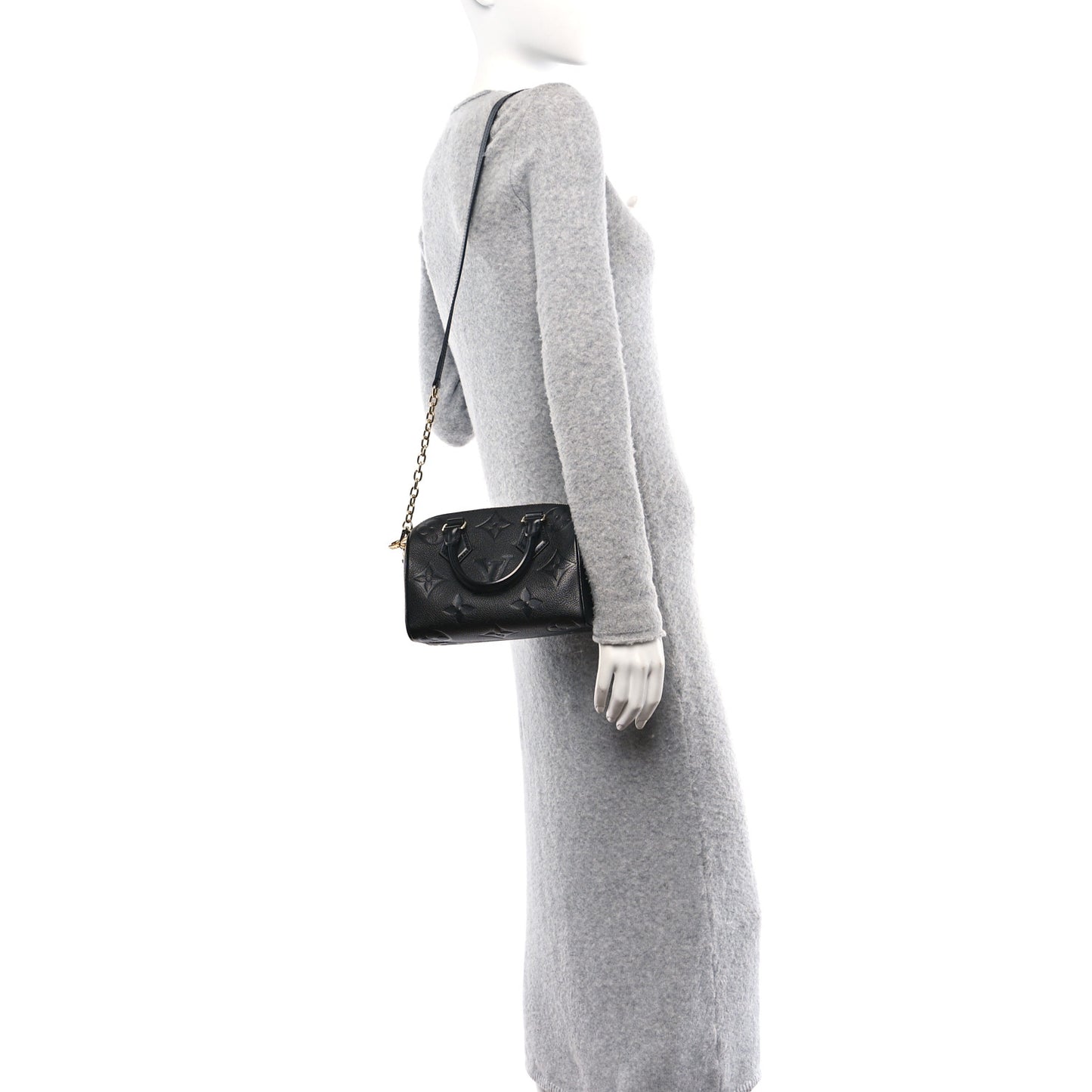 Empreinte Monogram Giant Speedy Bandouliere 20 Black