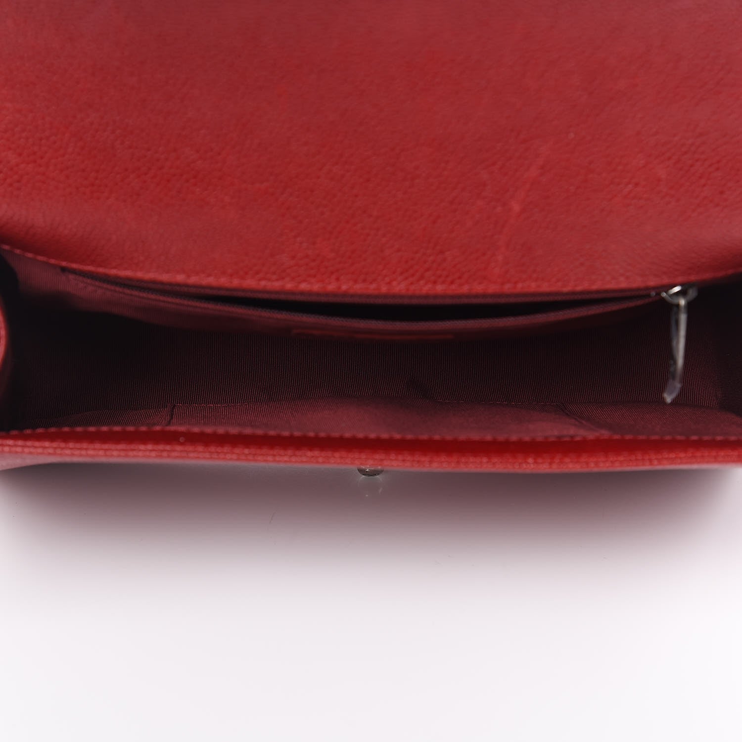 Chanel Caviar Quilted New Medium Boy Flap Dark Red 4 of 10