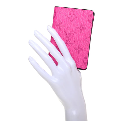 Louis Vuitton Taigarama Pocket Organizer NM Fuchsia 2 of 6