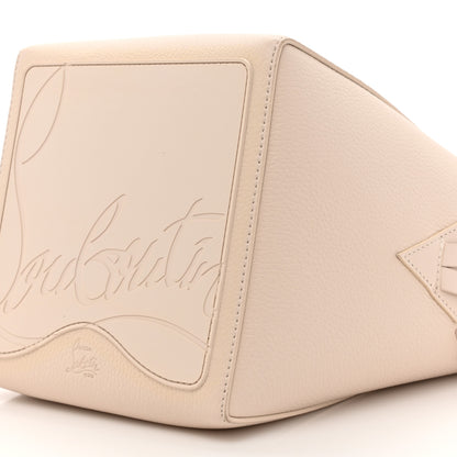 Christian Louboutin Calfskin Spiked Mini Cabachic Mini Bucket Bag Leche 9 of 16