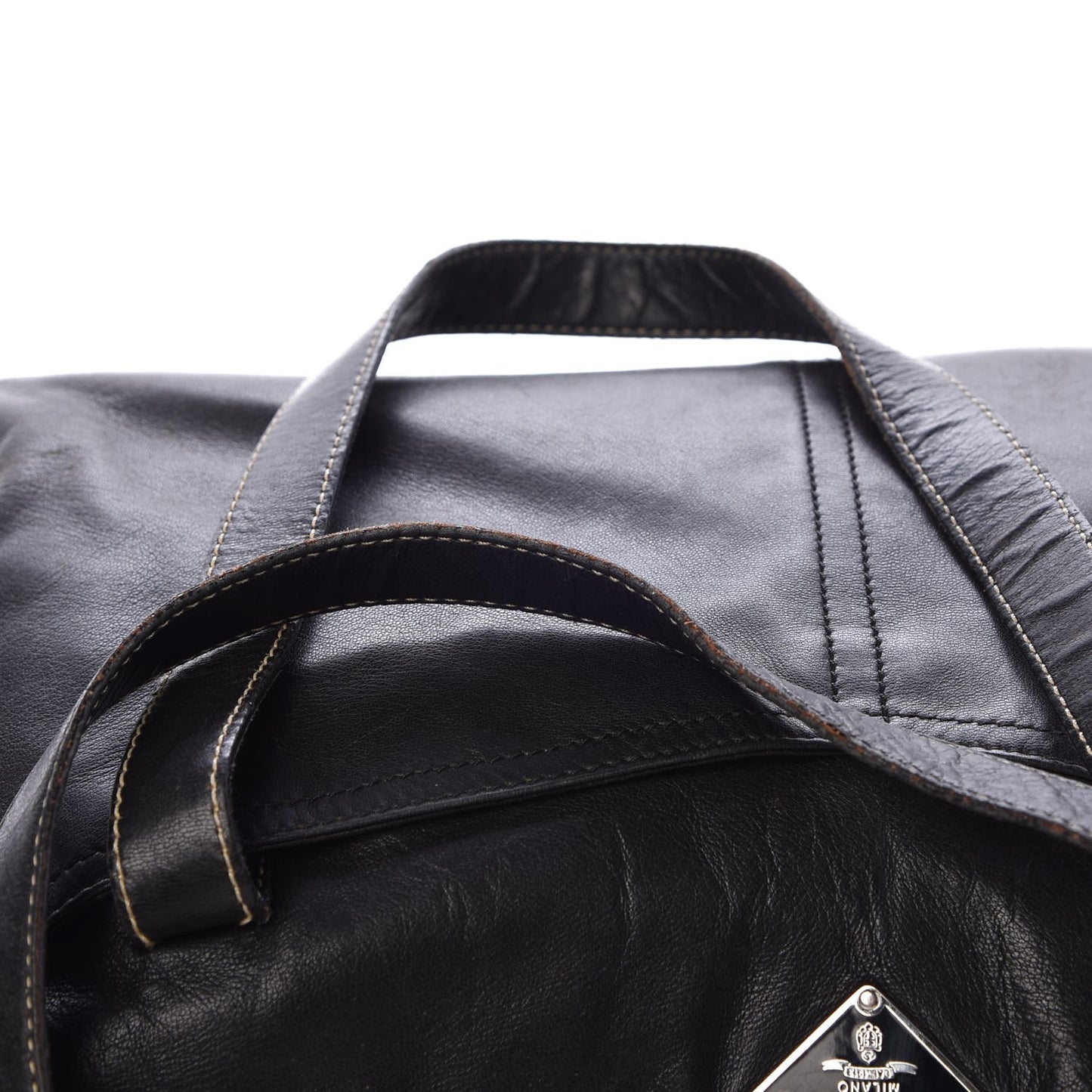 Soft Calfskin Satchel Black