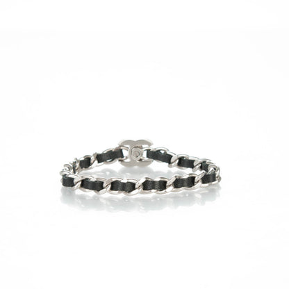 Chanel Lambskin CC Turnlock Chain Bracelet L Black 3 of 5
