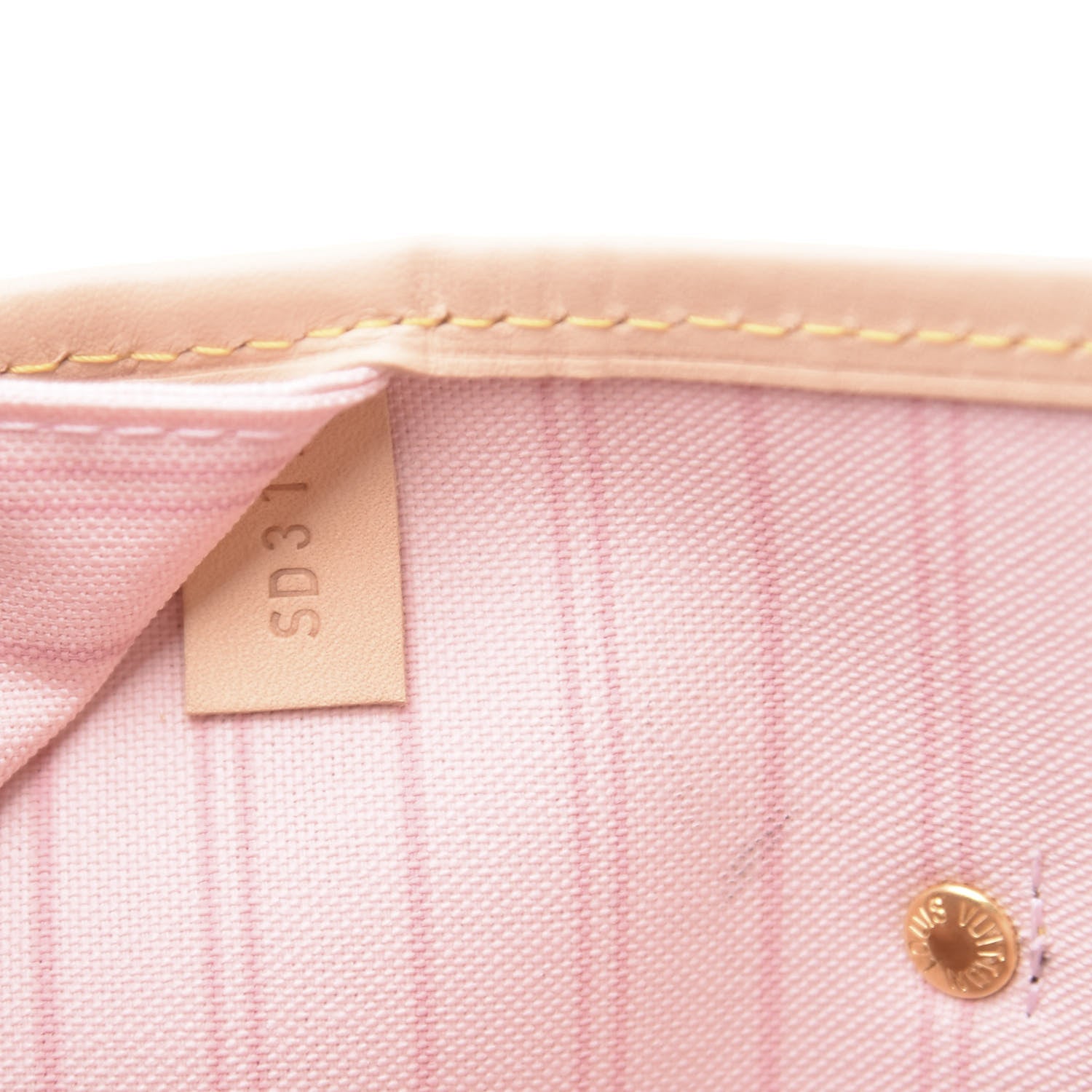Louis Vuitton Damier Azur Neo Neverfull GM Rose Ballerine 7 of 12