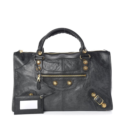 Balenciaga Agneau Giant 21 Gold Hardware Work Black 1 of 10