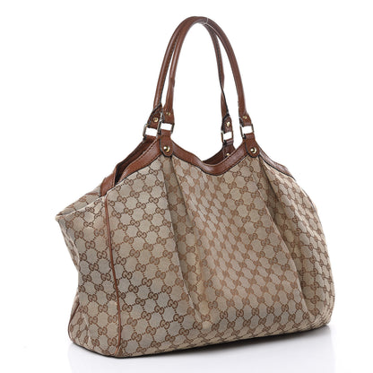 Gucci Monogram Large Sukey Tote Brown 4 of 24