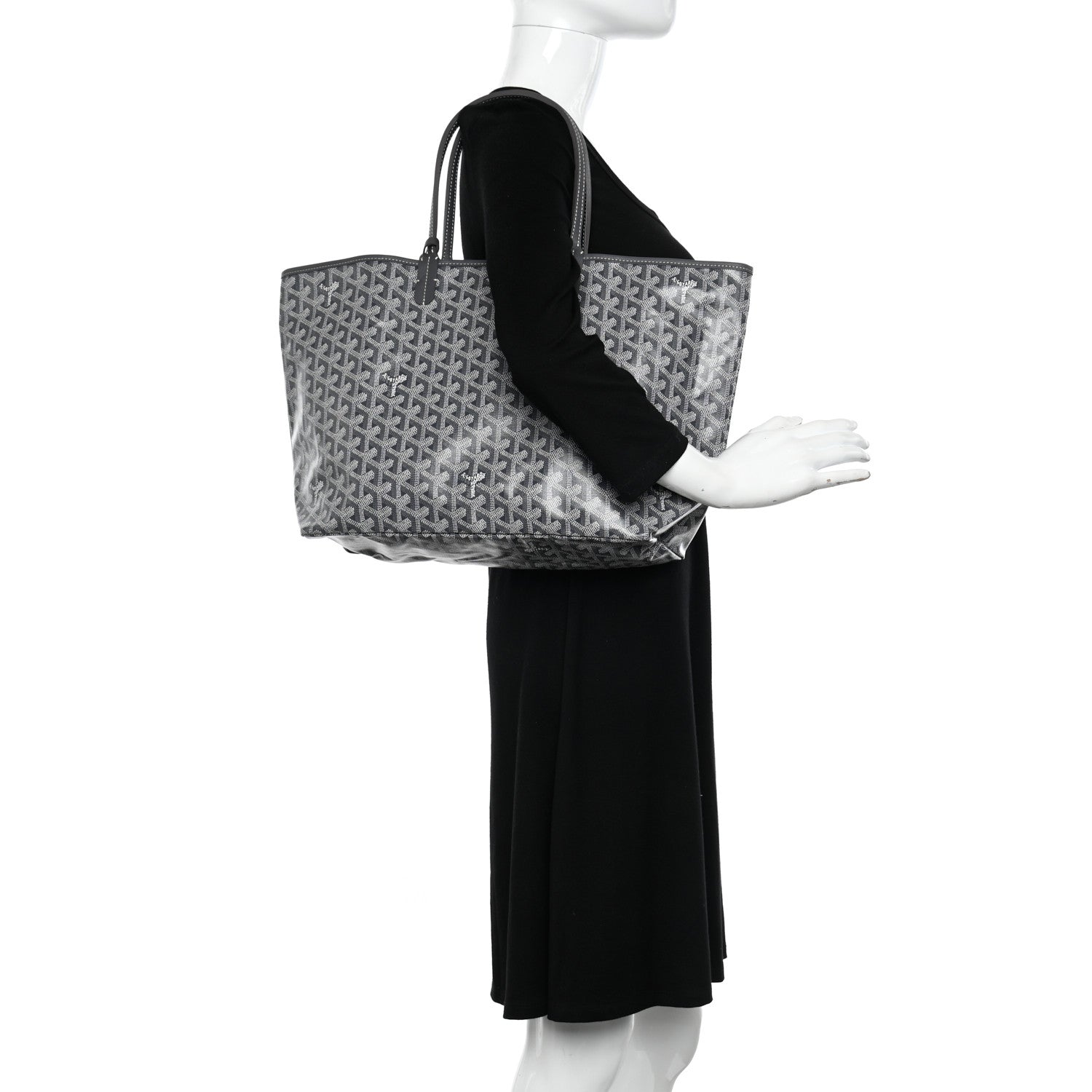 Goyard Goyardine Saint Louis PM Grey 2 of 10