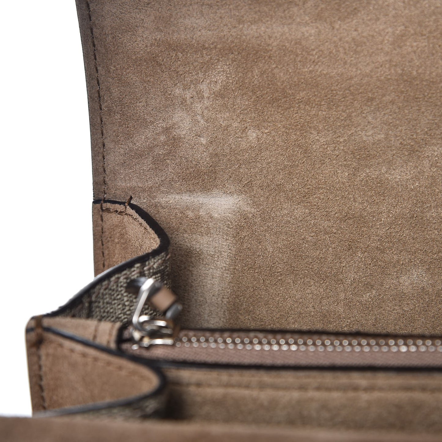 GG Supreme Monogram Small Dionysus Shoulder Bag Taupe