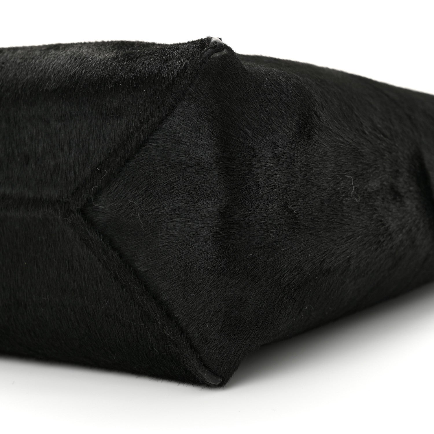 Loewe Pony Hair Medium Puzzle Fold Tote Black 9 of 9