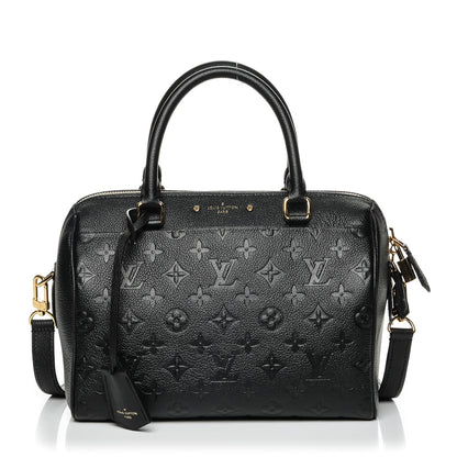 Louis Vuitton Empreinte Speedy Bandouliere 25 NM Black 1 of 7