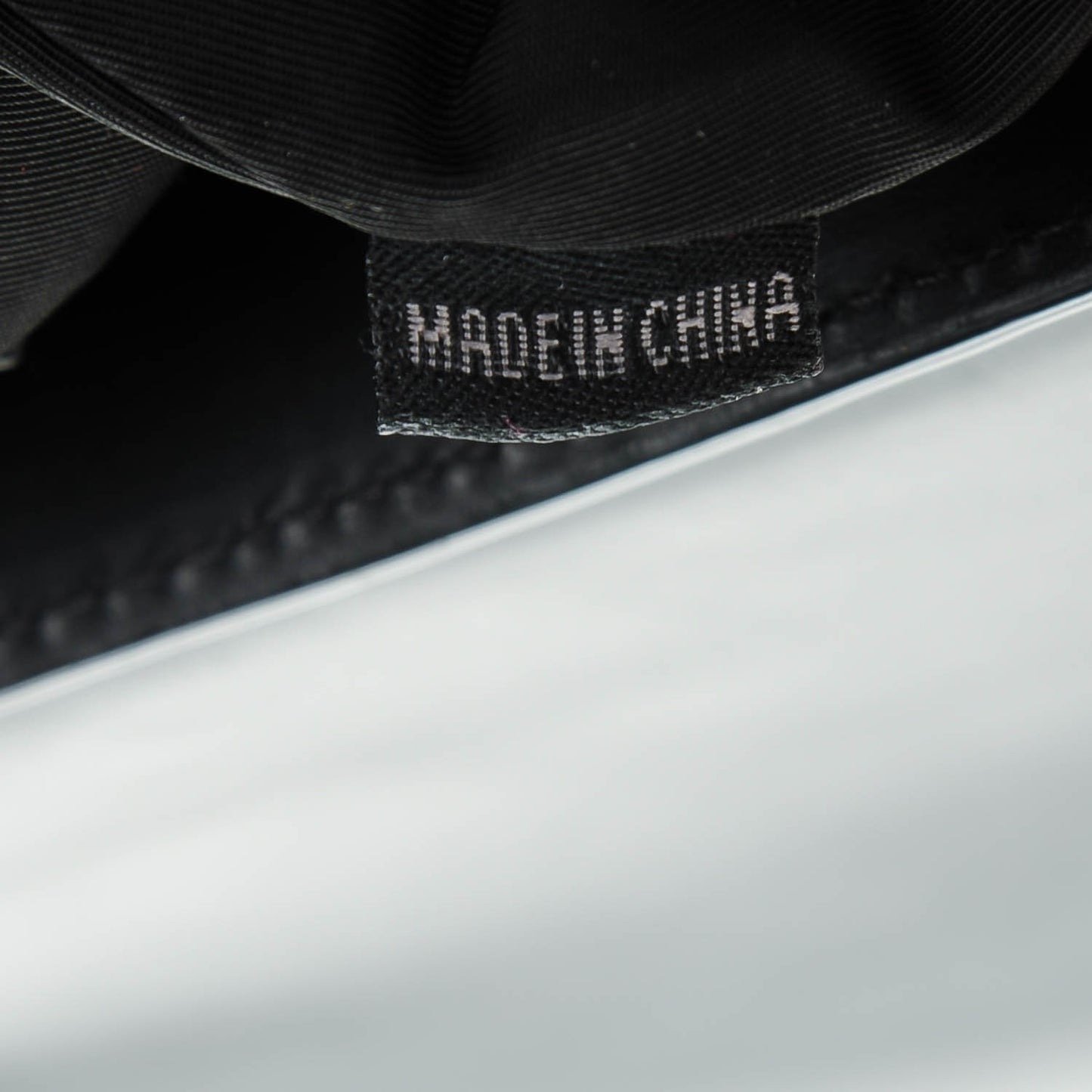Cracked Calfskin Lia Sling Black Silver Hardware