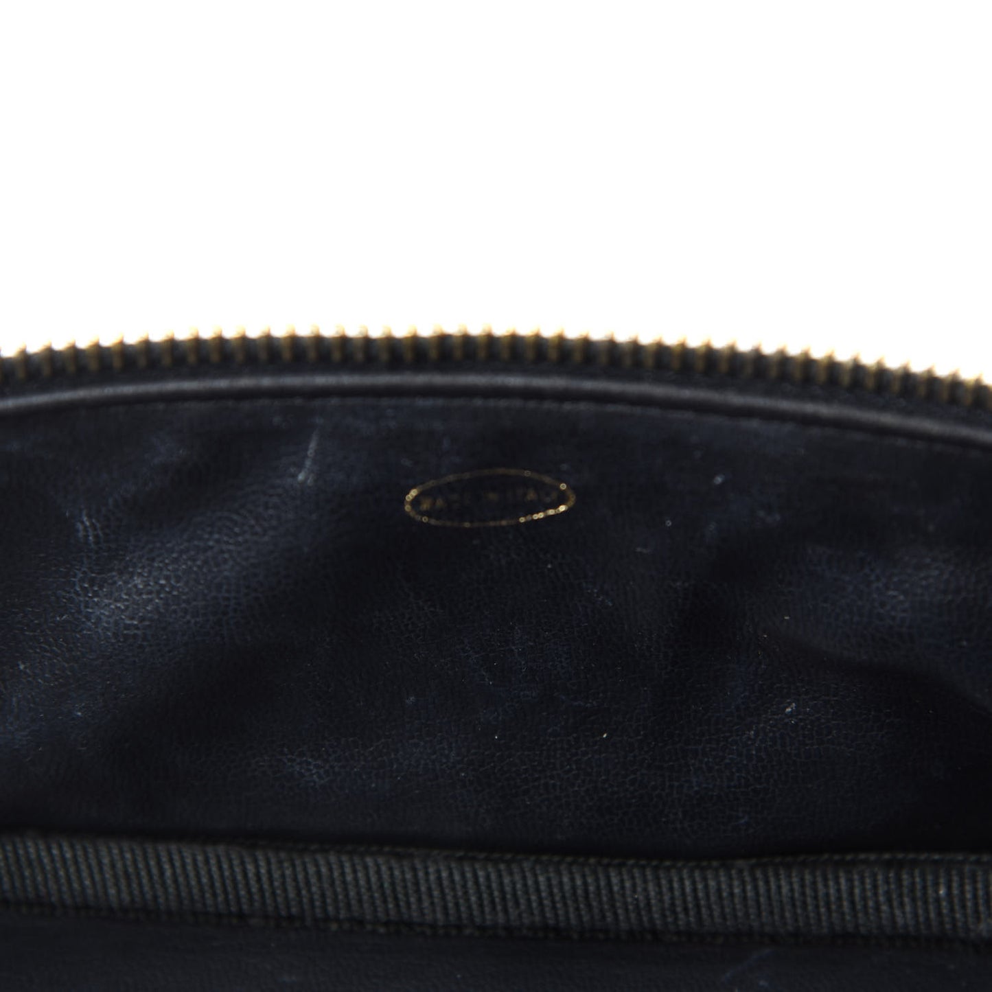 Patent Vanity Cosmetic Case Black