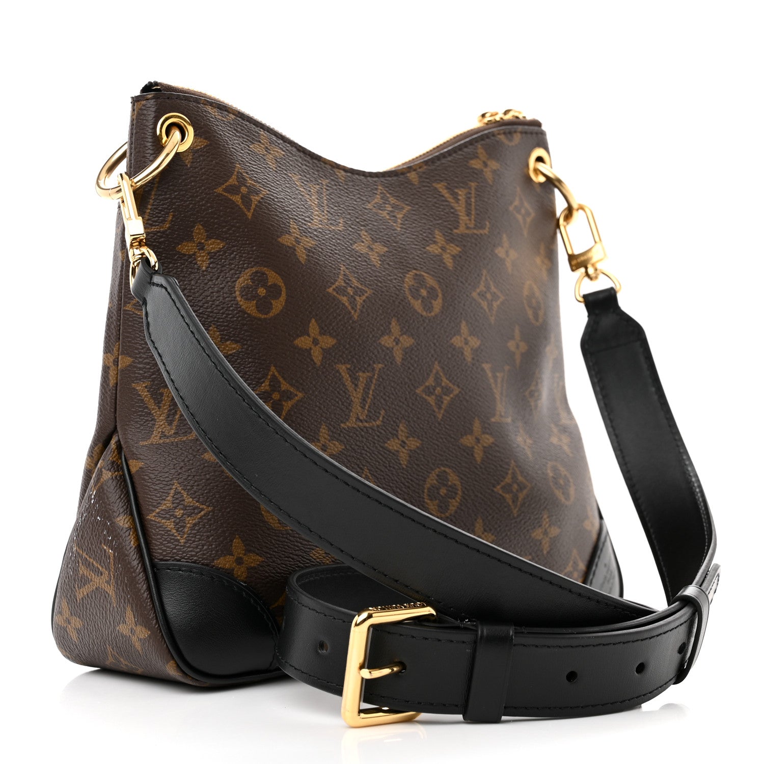 Louis Vuitton Monogram Odeon PM Black 3 of 13