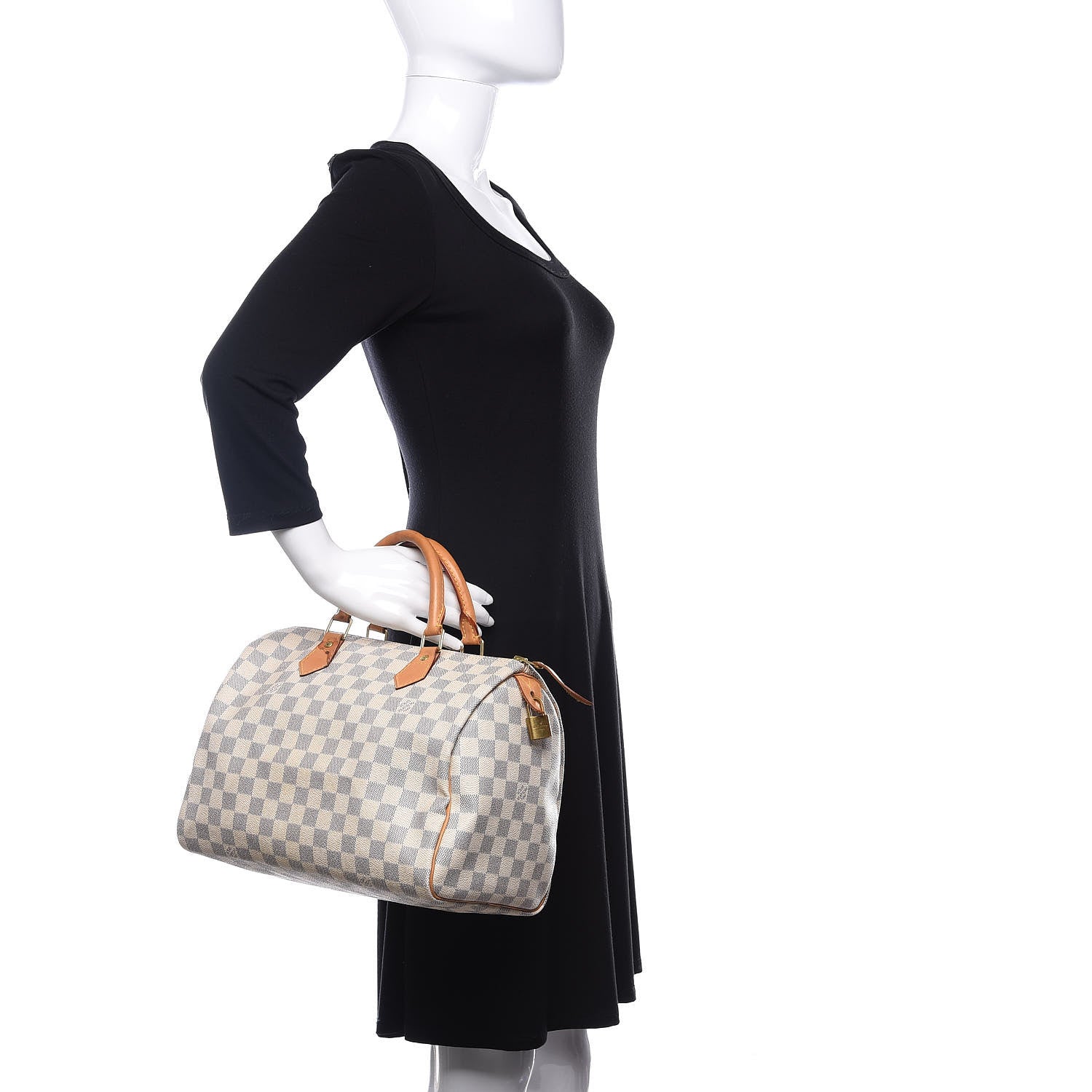 Louis Vuitton Damier Azur Speedy 30 2 of 11