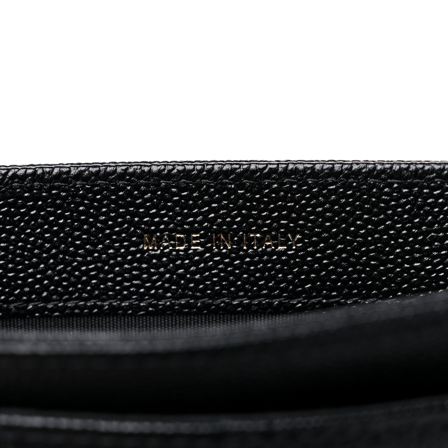 Chanel Caviar Quilted Golden Class Strap Pouch Black 8 of 10