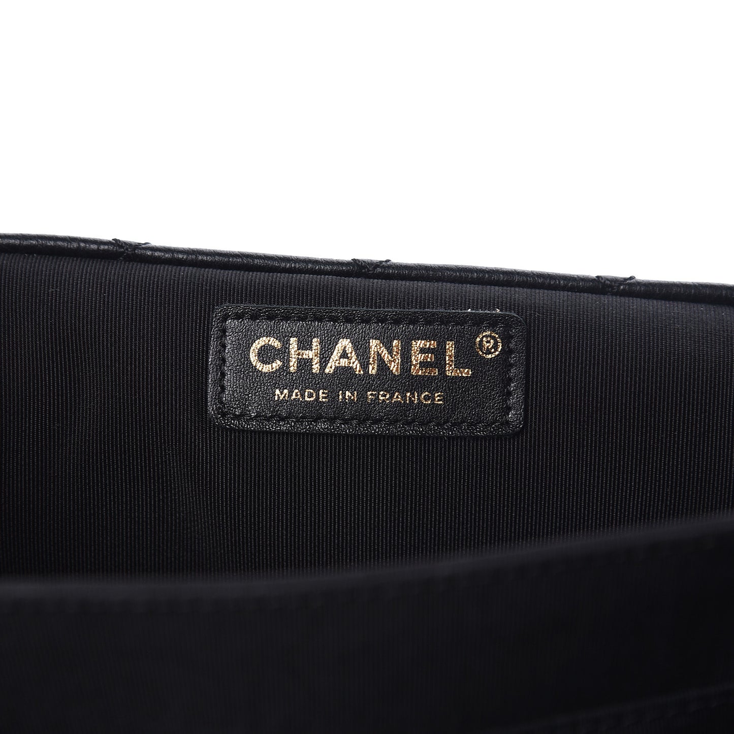 Calfskin Quilted XXL Travel Flap Bag Black