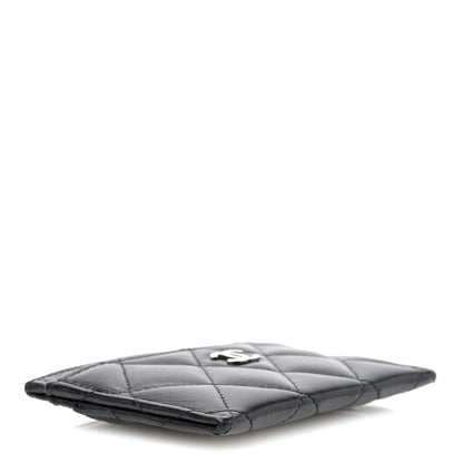 Chanel Lambskin Quilted Card Holder Black 4 of 9