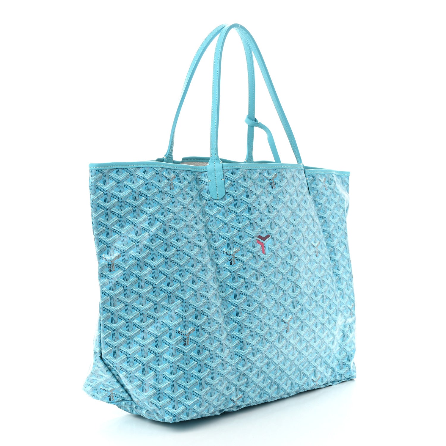 Goyard Goyardine Saint Louis GM Balise Beach Towel Set Turquoise 5 of 12
