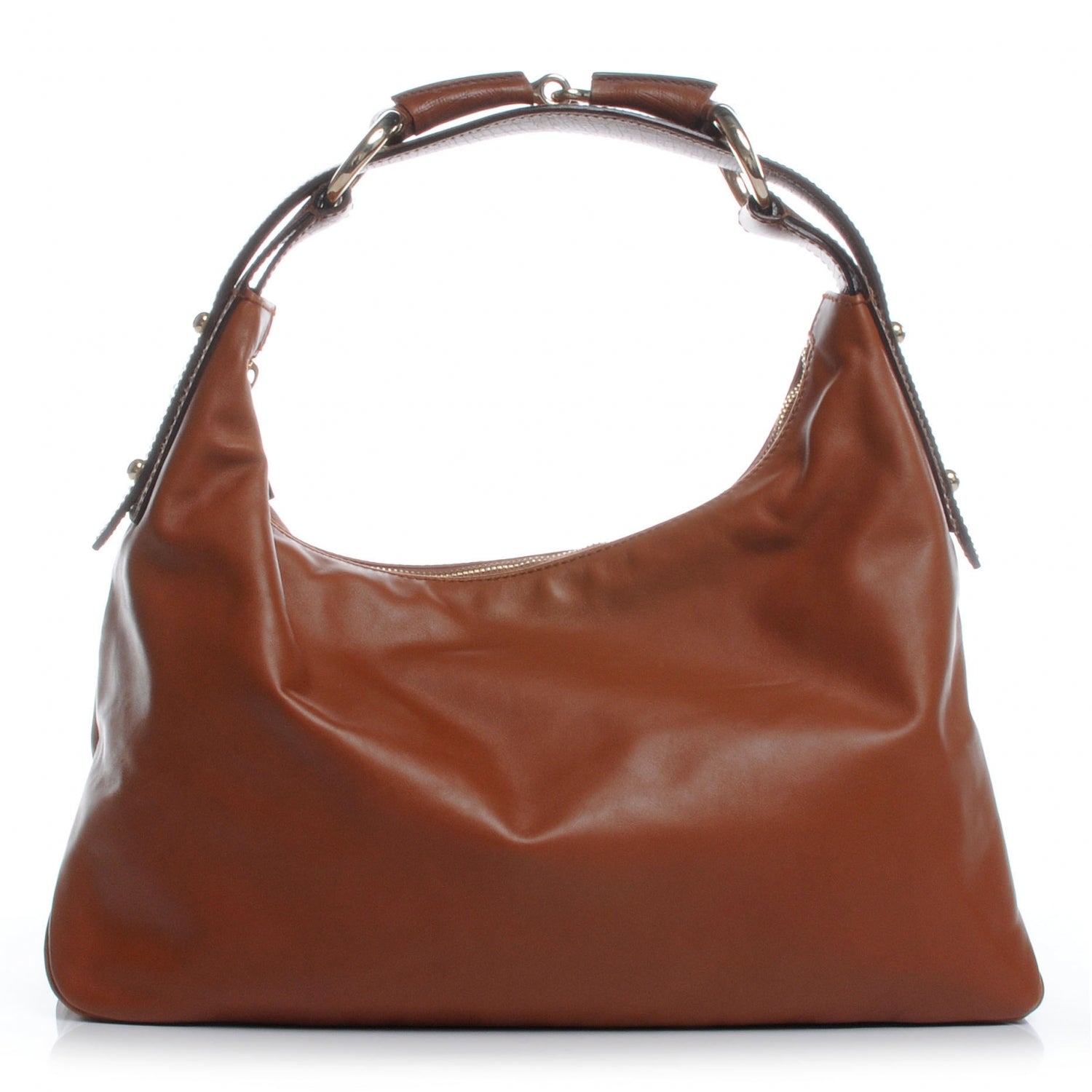 Gucci Leather Medium Horsebit Chain Hobo 1 of 7