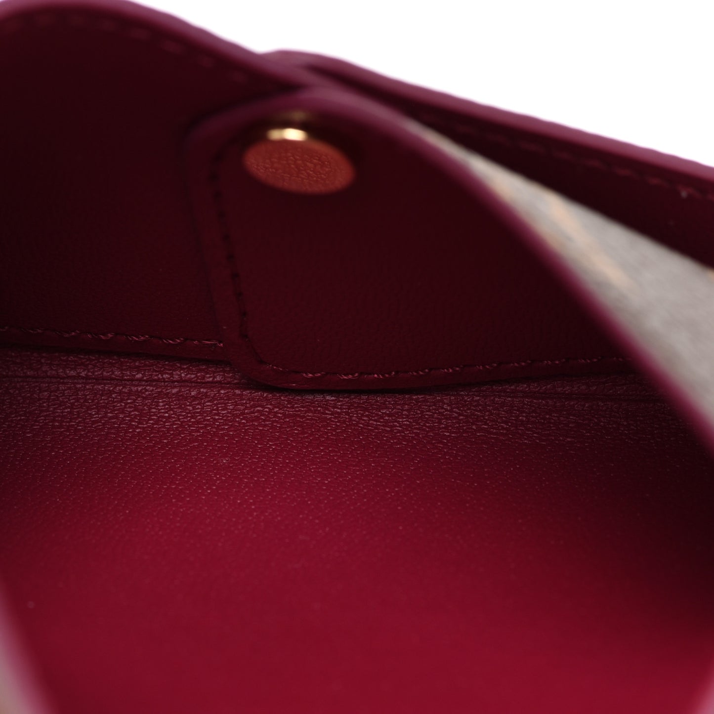 Monogram Small Kirigami Pochette Insert Fuchsia