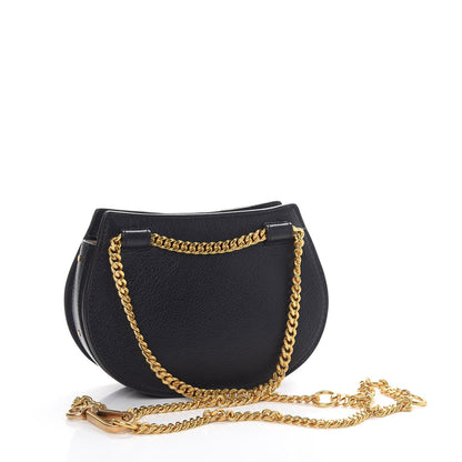 Chloe Calfskin Suede Mini Pixie Signature Belt Bag Full Blue 4 of 10