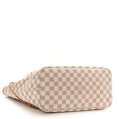 Louis Vuitton Damier Azur Neo Neverfull MM Rose Ballerine 5 of 16