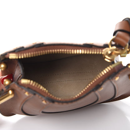 Chloe Grained Calfskin Nano Hayley Hobo Tan 5 of 8
