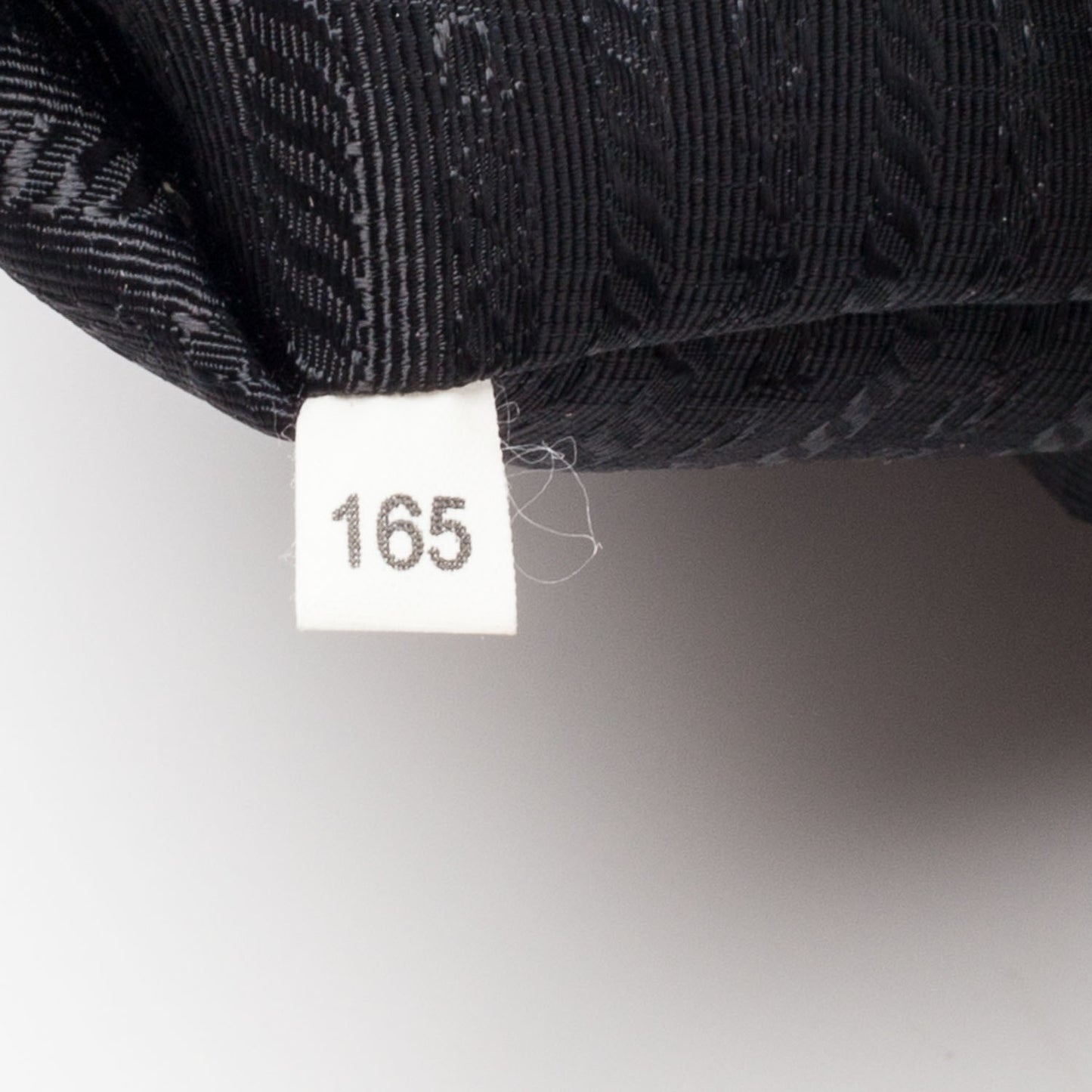 Tessuto Nylon Chevron Quilted Tote Black