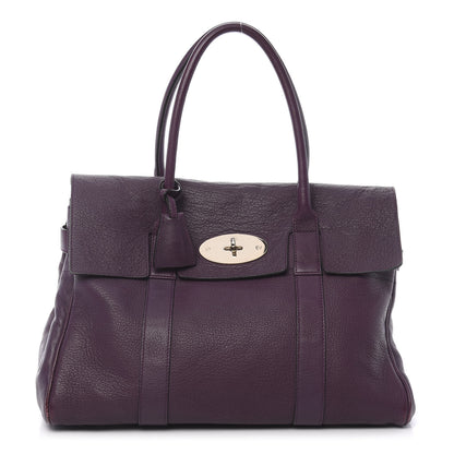 Mulberry Goatskin Bayswater Aubergine 1 of 12