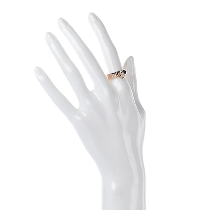 Hermes 18K Rose Gold PM Collier De Chien Ring 53 6.5 2 of 4