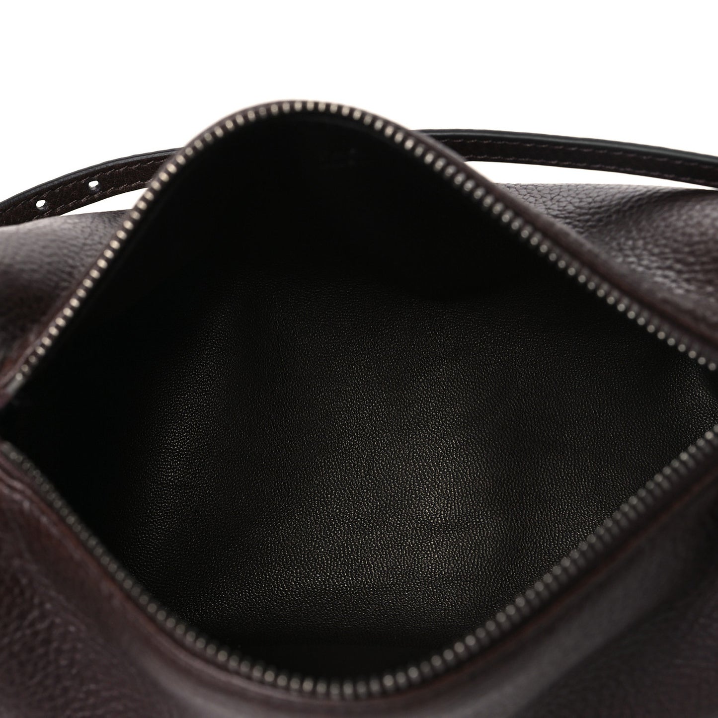 Grained Calfskin 90's Bag Brown