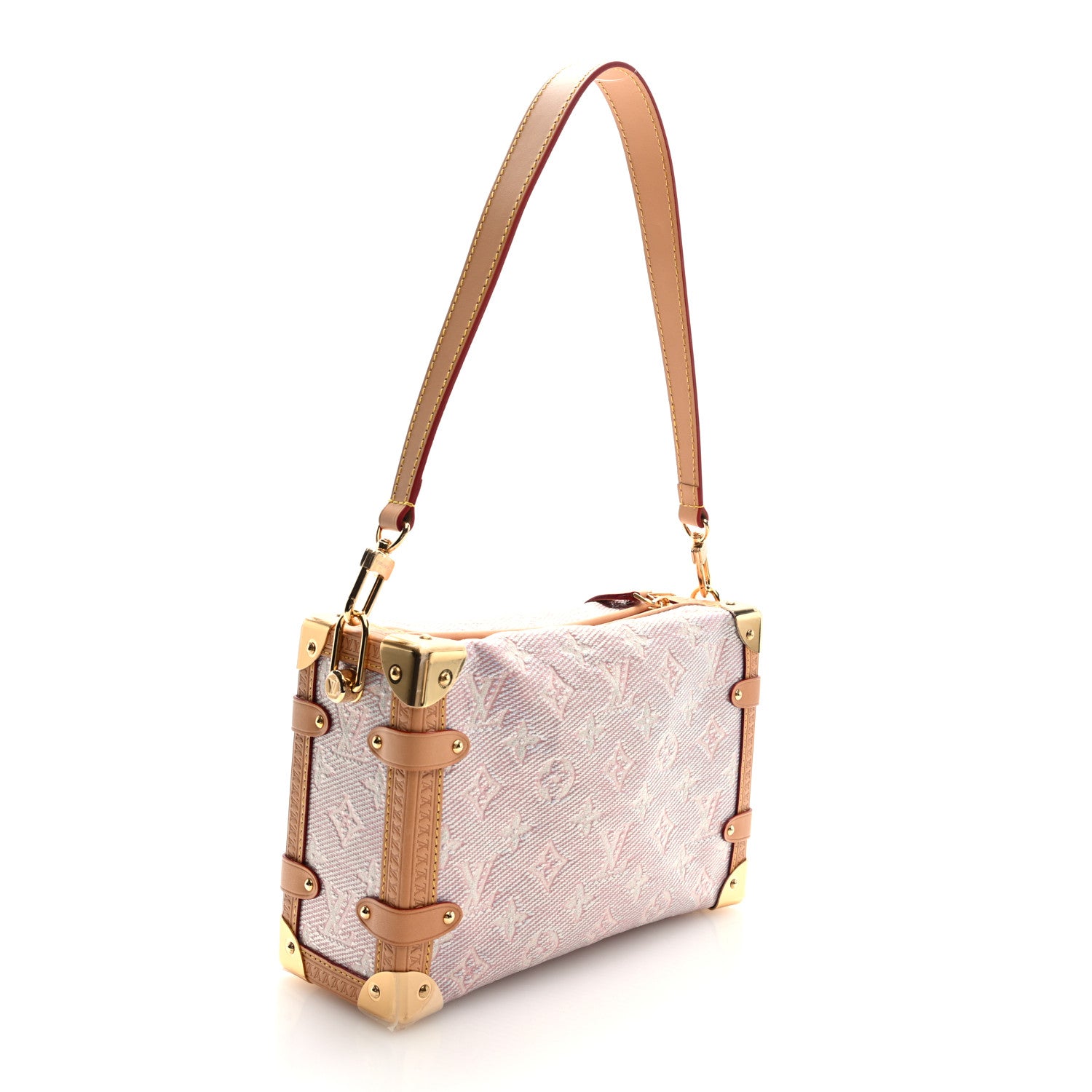 Louis Vuitton Monoglam Side Trunk Rose 3 of 9