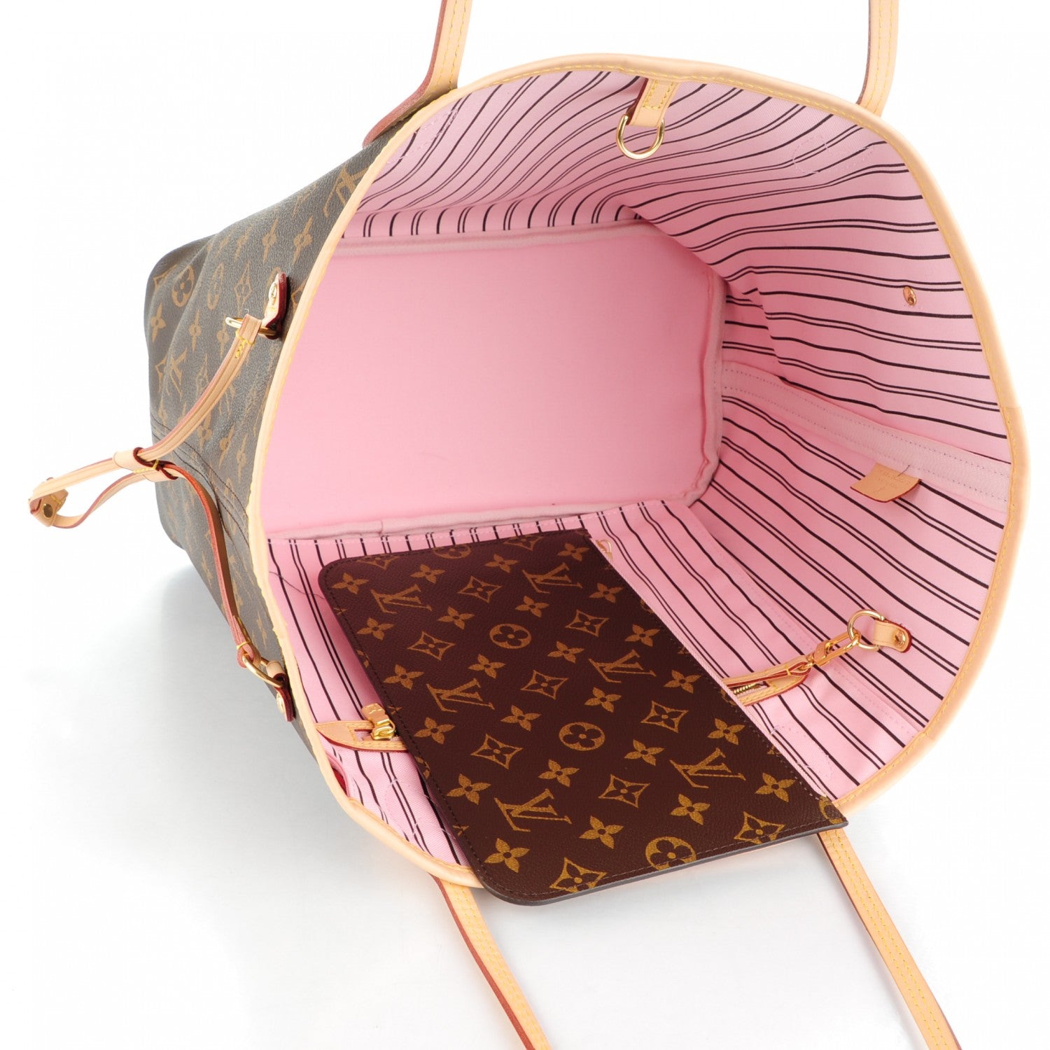 Louis Vuitton Monogram Neo Neverfull MM Rose Ballerine 6 of 9