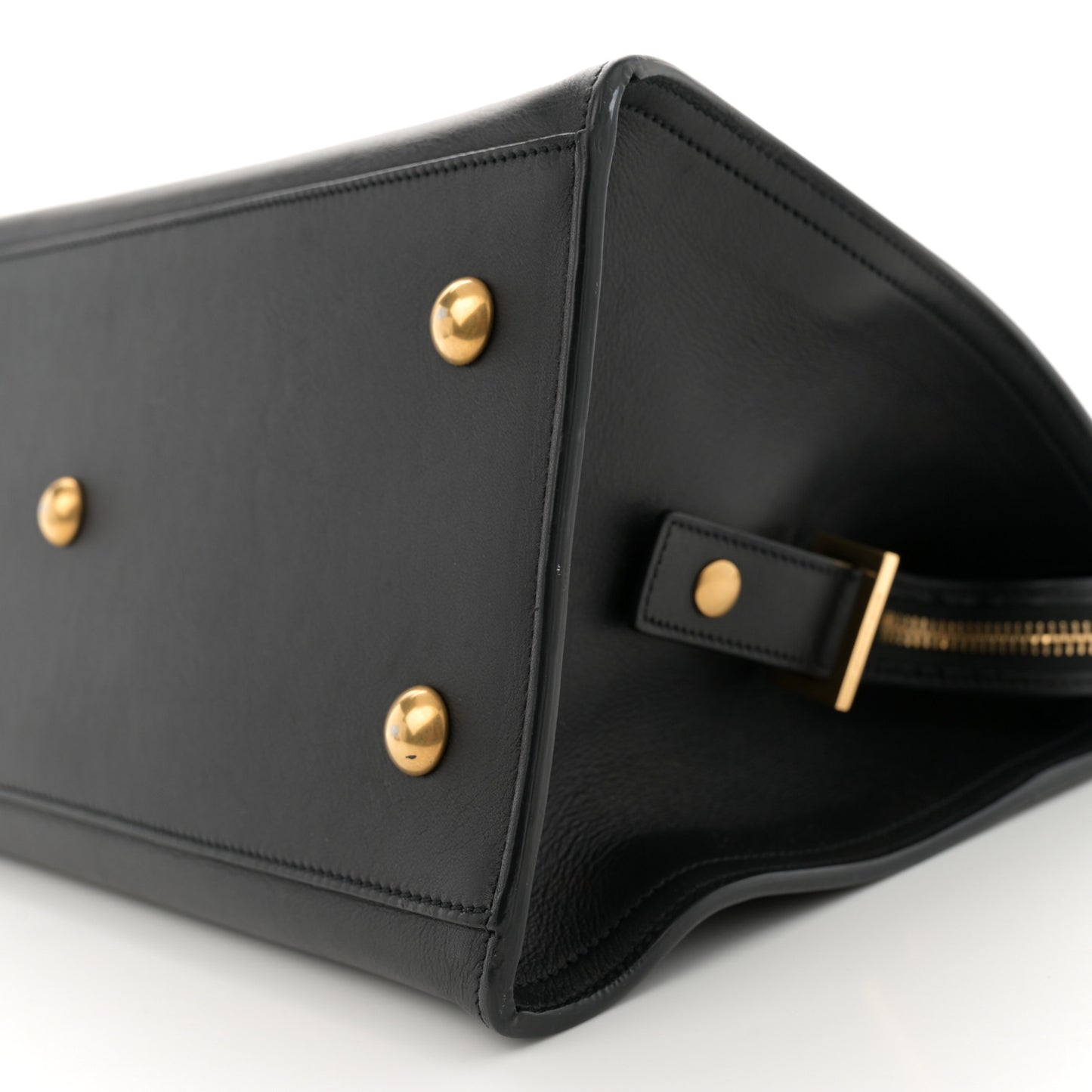 Calfskin Small Classic Y Cabas Black