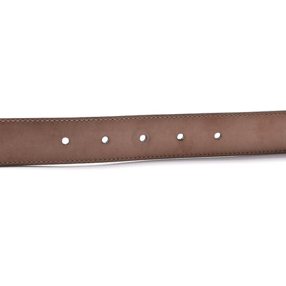 Gucci Calfskin Belt 80 32 Dark Brown 5 of 6
