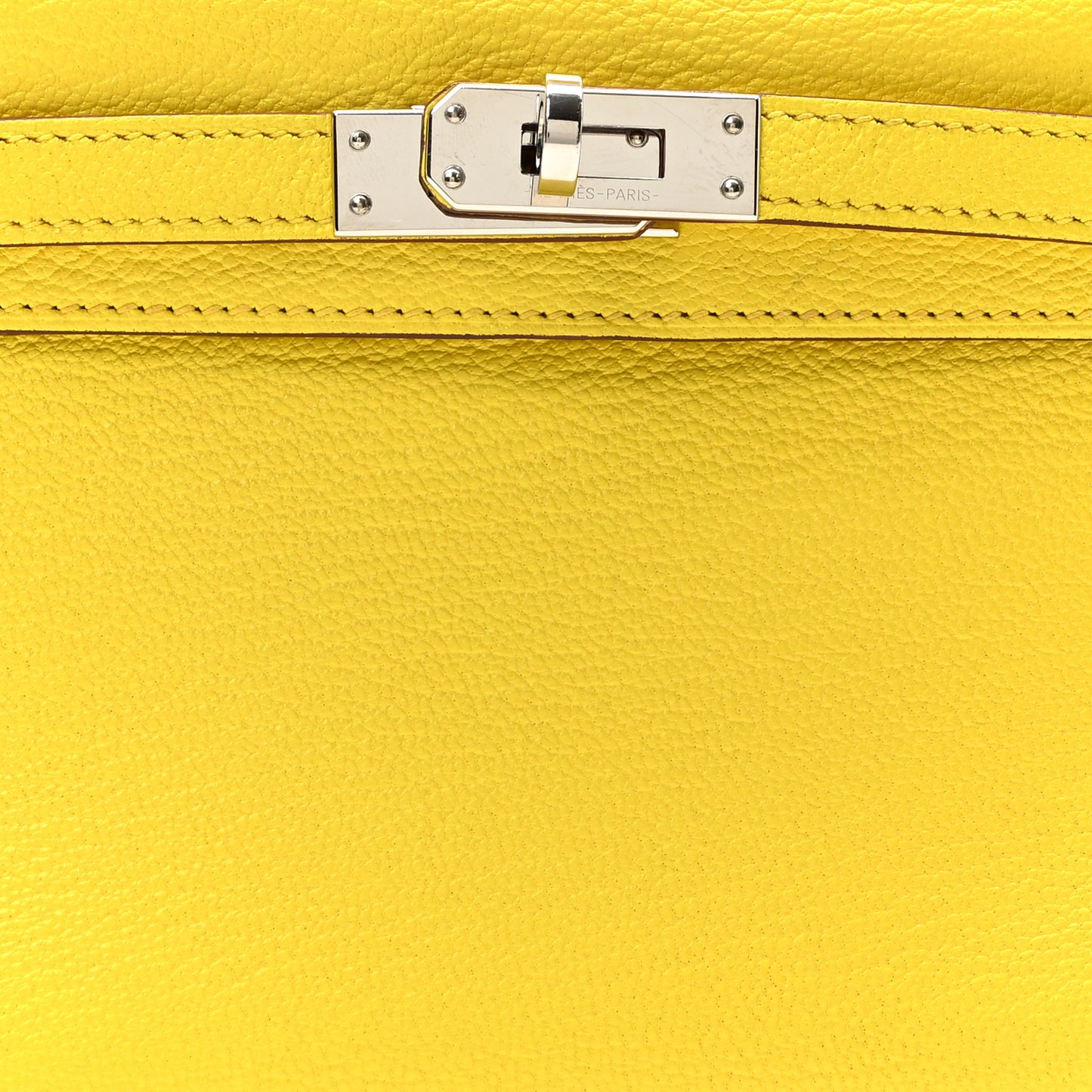 Chevre Mysore Mini Kelly Sellier 20 Jaune Citron